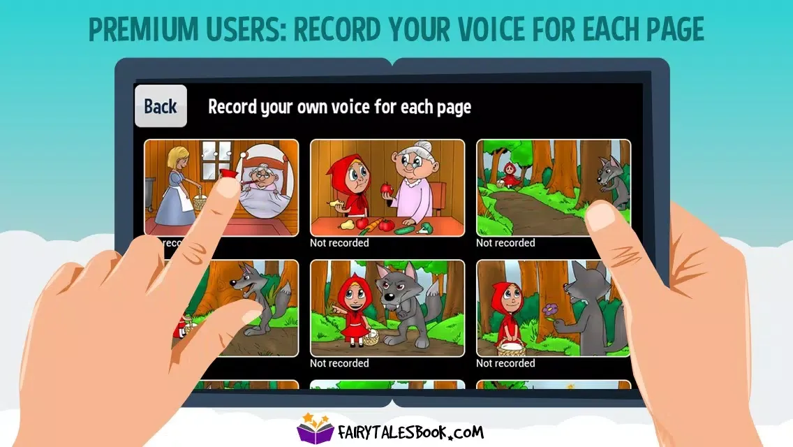 تصاویر Little Red Riding Hood - FairyTalesBook.com