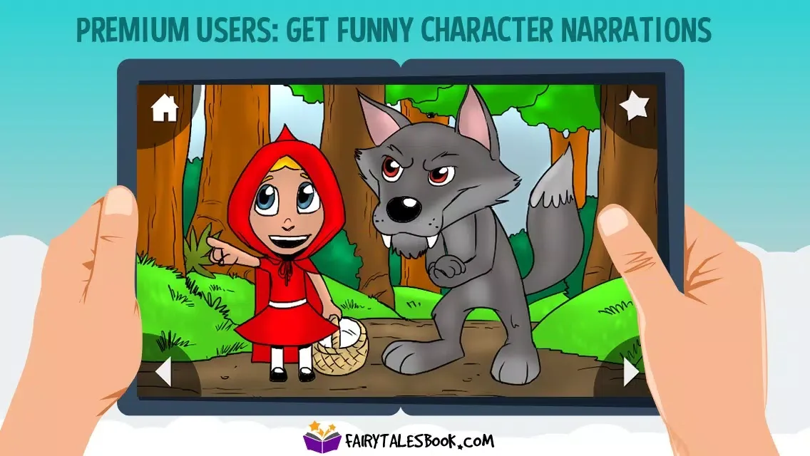 تصاویر Little Red Riding Hood - FairyTalesBook.com
