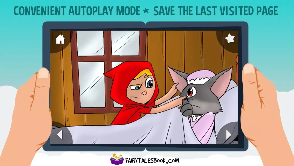 تصاویر Little Red Riding Hood - FairyTalesBook.com