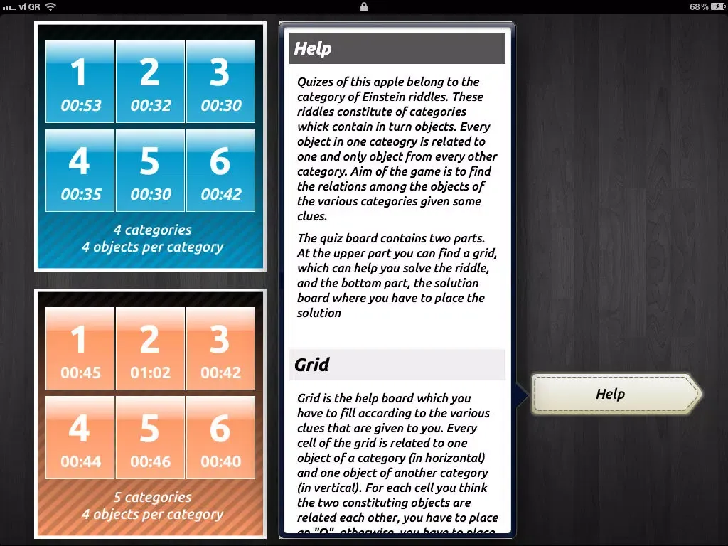 ภาพหน้าจอของ Logic Quiz iPad 
