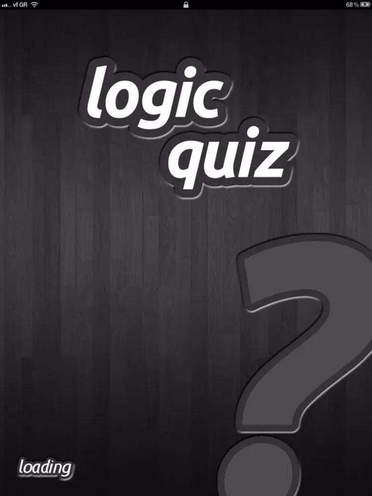 ภาพหน้าจอของ Logic Quiz iPad 