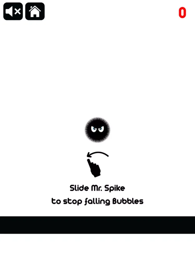 Tangkapan layar Angry Spike iPad 