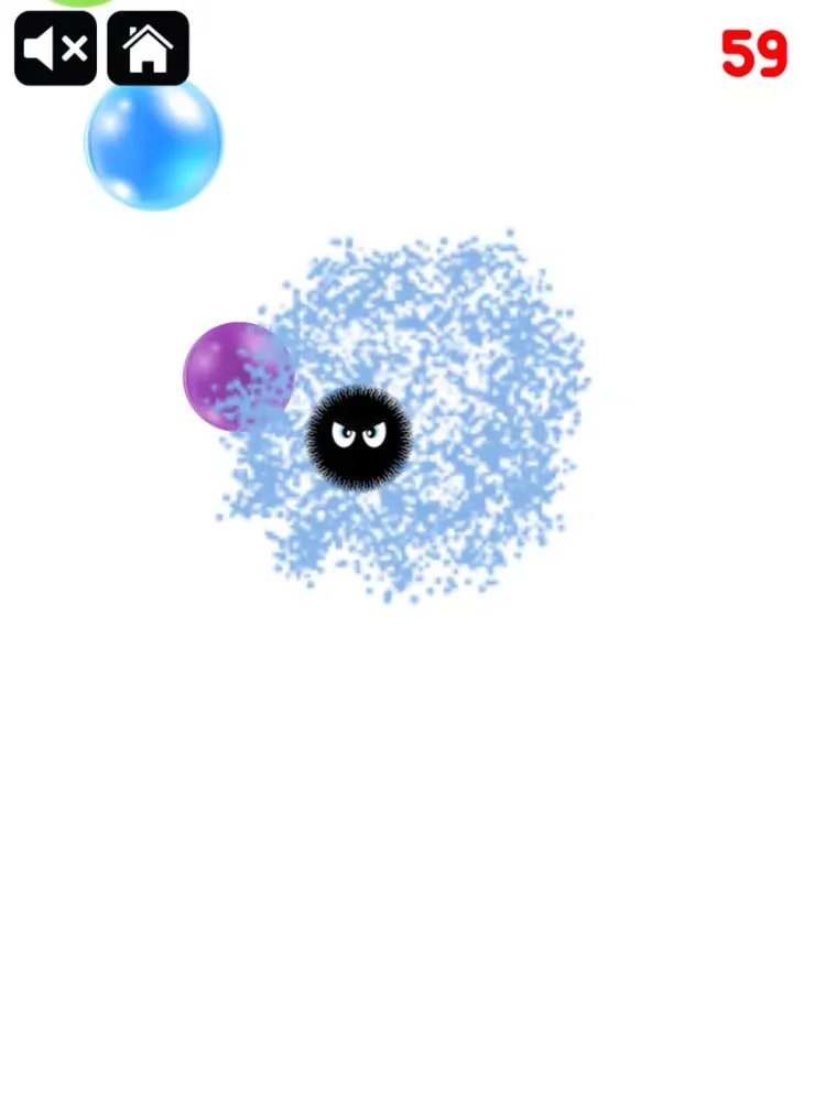 Tangkapan layar Angry Spike iPad 