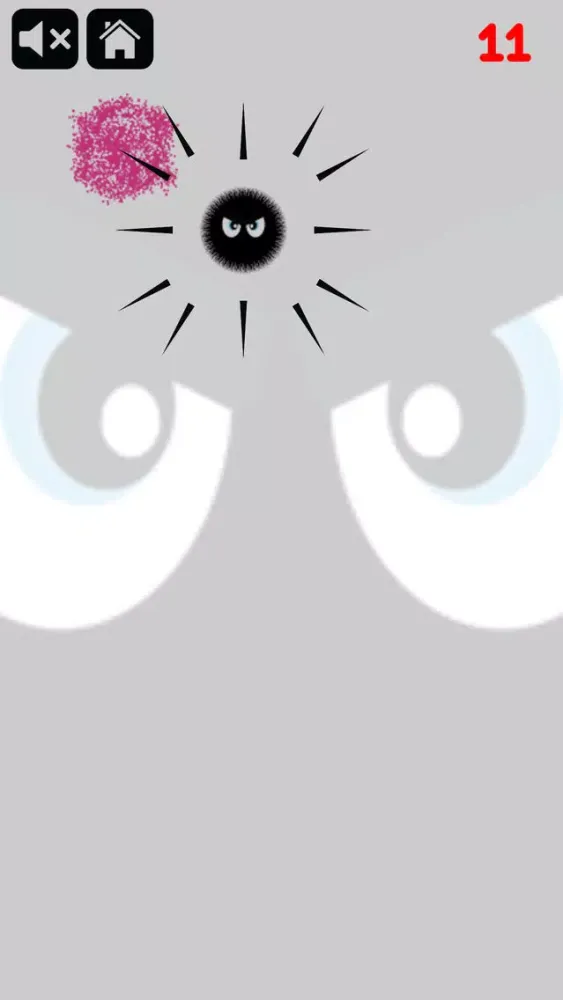 Tangkapan layar Angry Spike