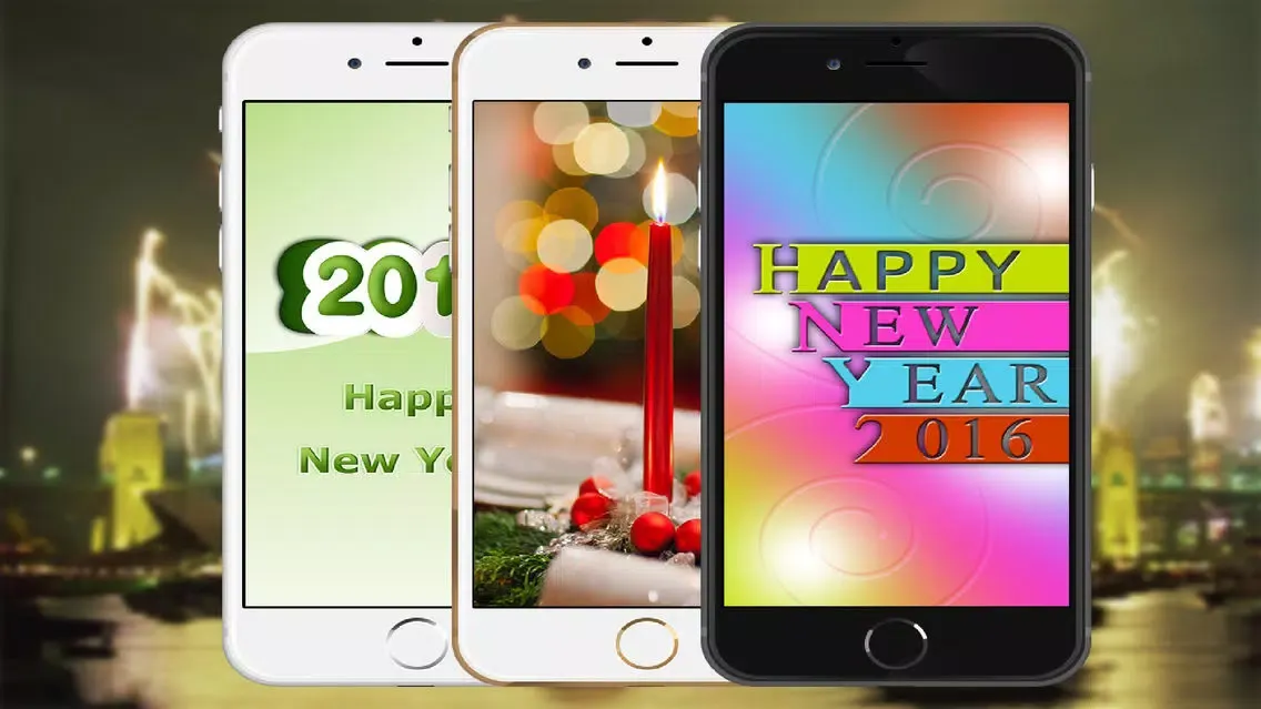Tangkapan layar Animated Winter Wallpapers: Best Christmas Background Diy New Year Screen