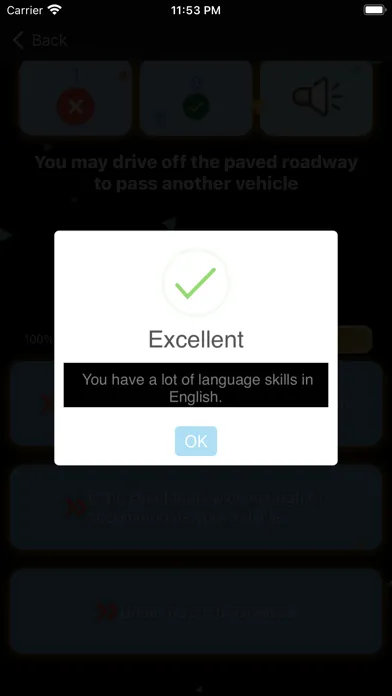 Screenshot di California Permit Preparation
