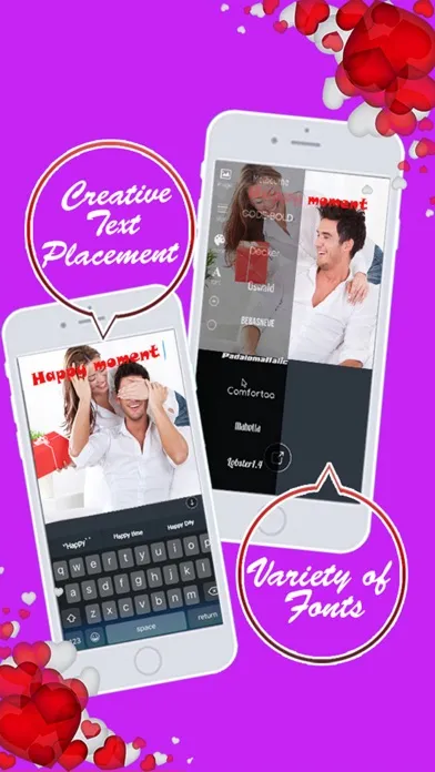 Photo Text Posts Editor - Easy Way To Add Colorful Quotes on Photos & Share سکرین شاٹس
