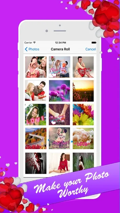 Photo Text Posts Editor - Easy Way To Add Colorful Quotes on Photos & Share سکرین شاٹس