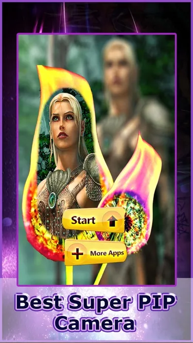 Tangkapan skrin Pip Camara Effects - Free Foreground Image Editor  With Special Frames for Fun