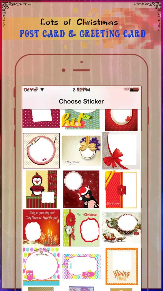 Merry Christmas - Personalized Christmas Greeting Card to Wish Friends 스크린샷