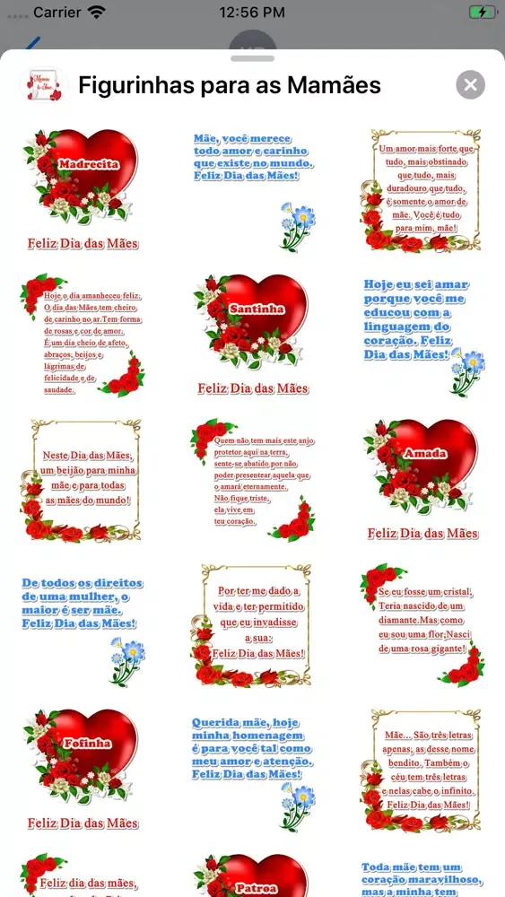 Figurinhas para as Mamães Screenshots