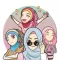 Hijab Muslimah Stickers