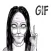 Sticker Gif Hantu Lucu
