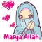 Sticker Wa Hijab Muslim