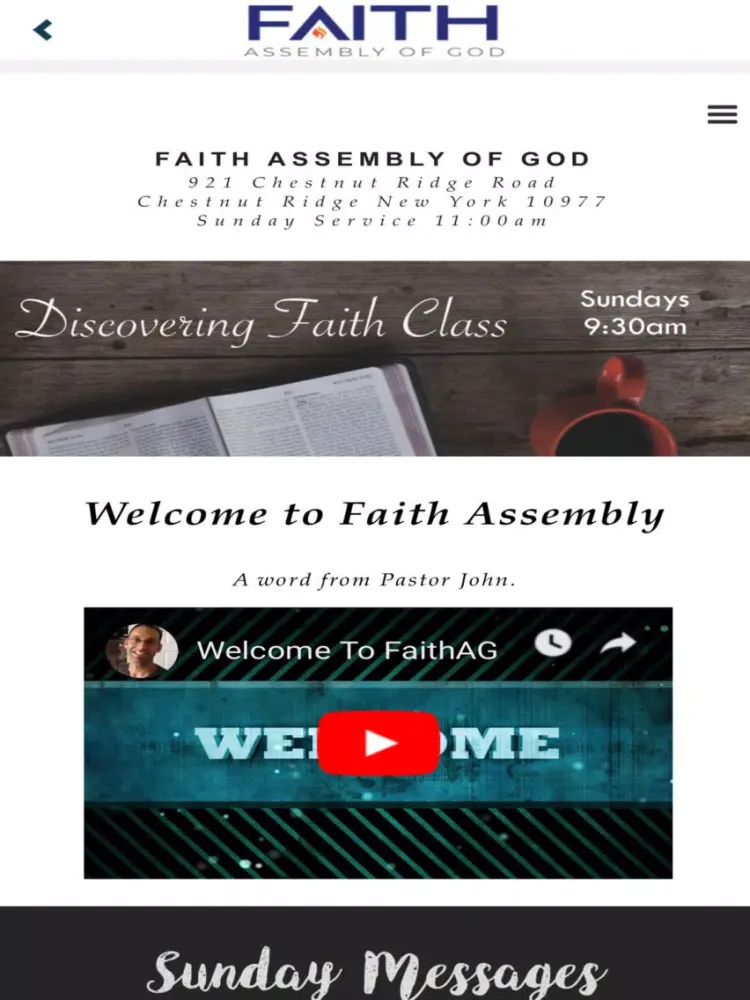 Faith AG Chestnut Ridge iPad 應用截圖