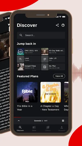 Bible - Audio & Video Bibles سکرین شاٹس