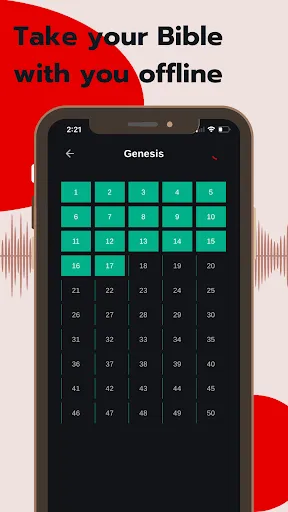 Bible - Audio & Video Bibles سکرین شاٹس