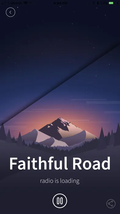 Tangkapan layar Faithful Road