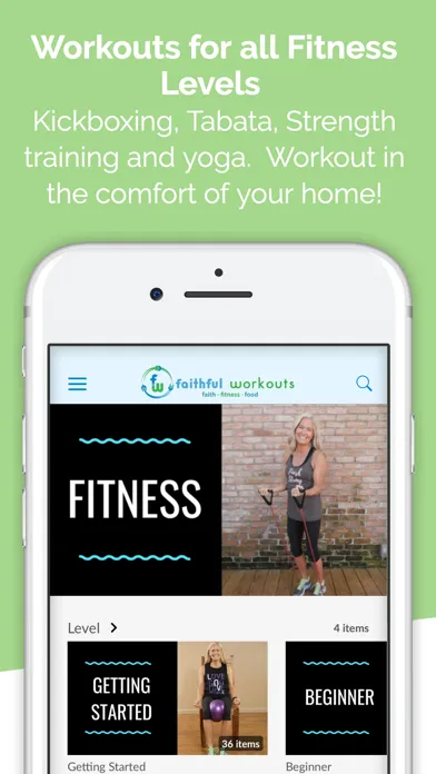 Faithful Workouts स्क्रीनशॉट