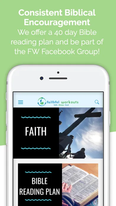 Faithful Workouts स्क्रीनशॉट