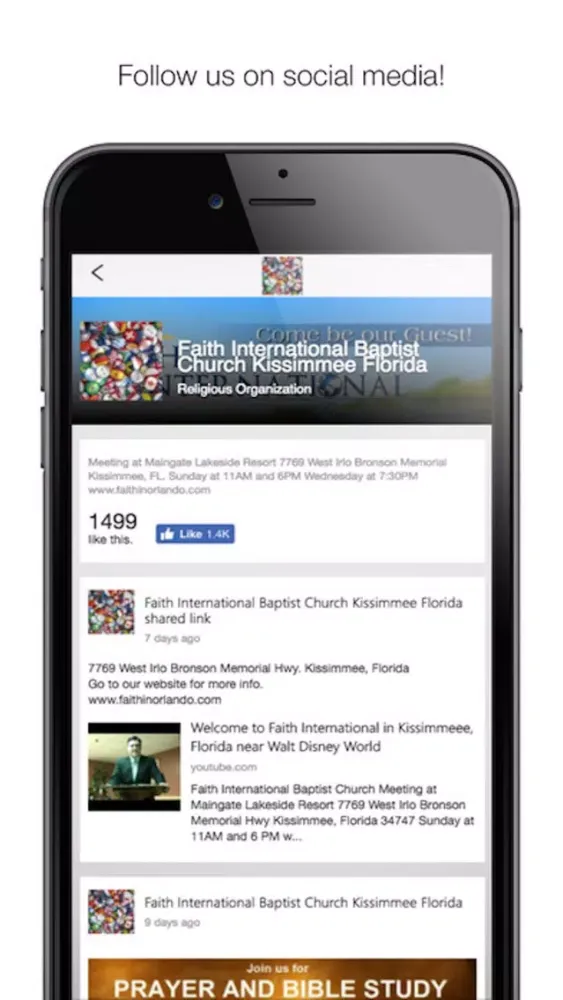 Faith International Baptist Ekran Görüntüleri