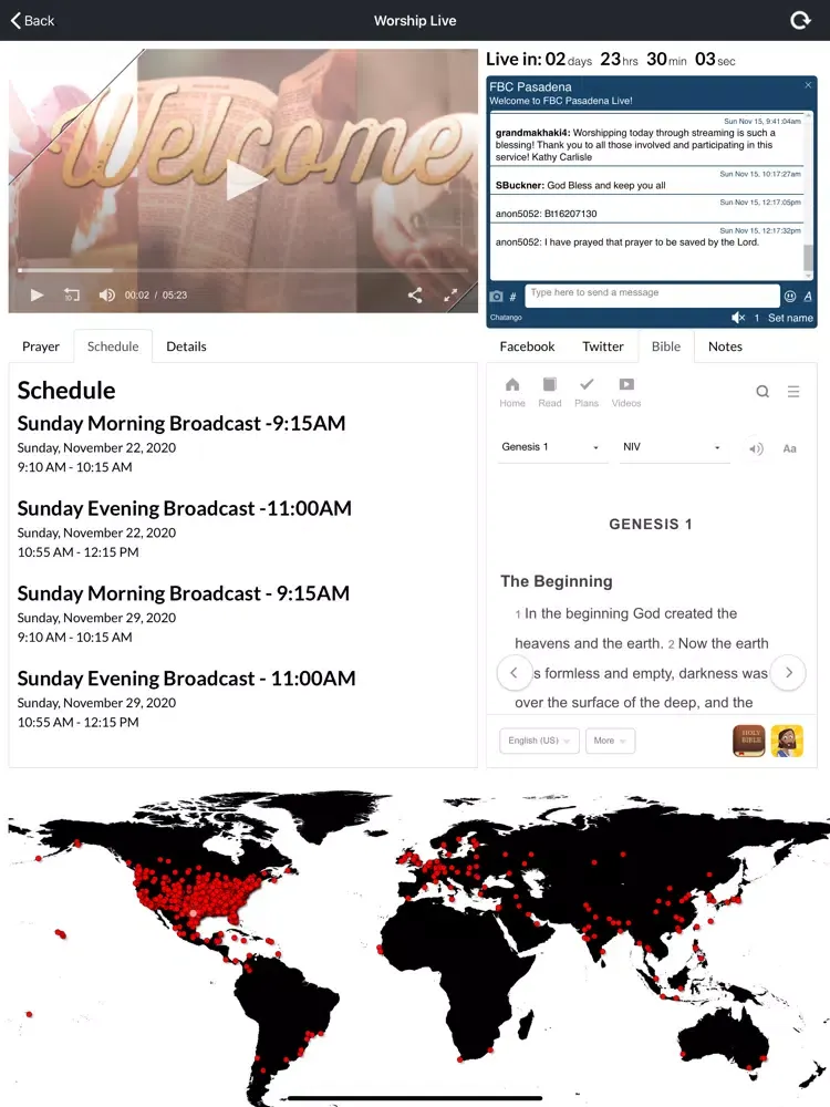 Скриншоты First Baptist Church Pasadena iPad 