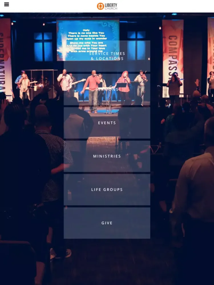Liberty Church Online iPad  Ekran Görüntüleri