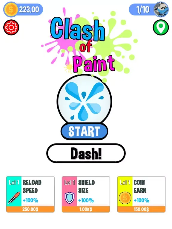 Clash Of Paint iPad  スクリーンショット
