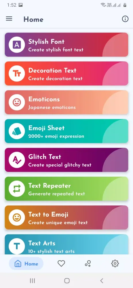 Stylish Font Screenshots