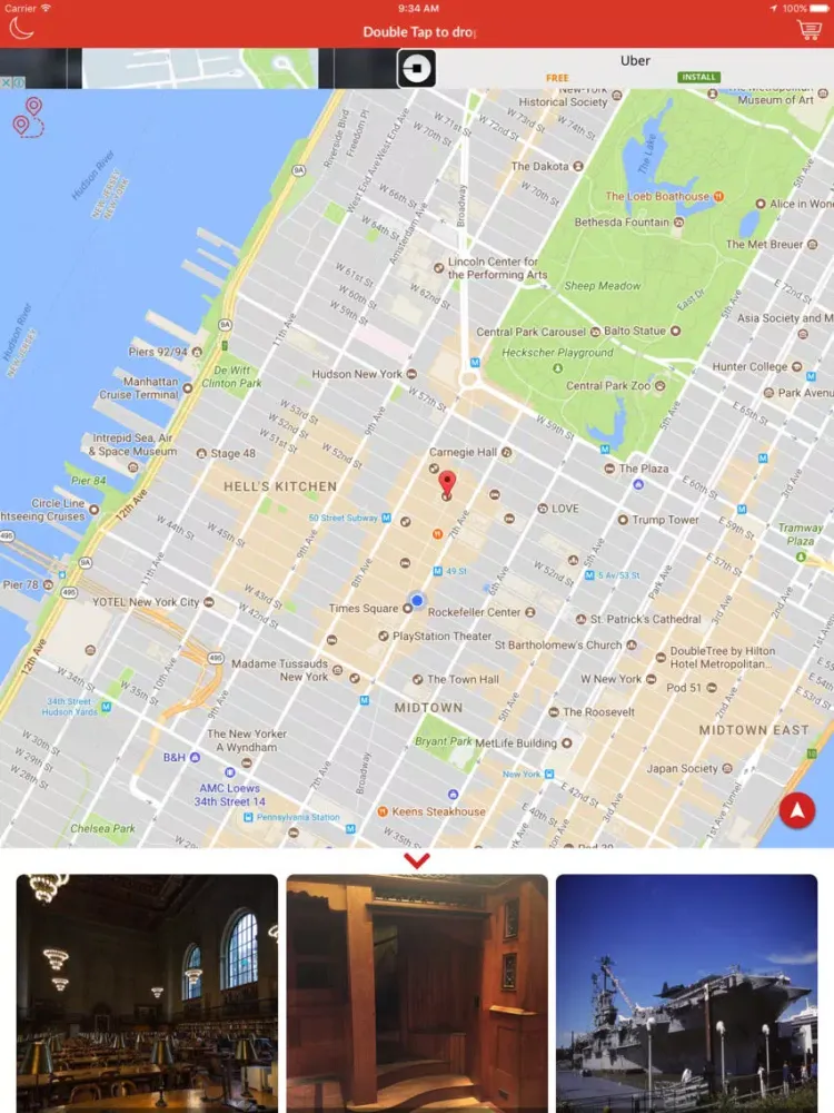 Ảnh chụp màn hình của Pixel City iPad 