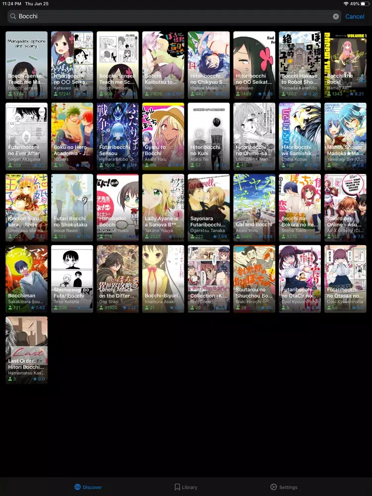 صور Paperback Manga Reader iPad 