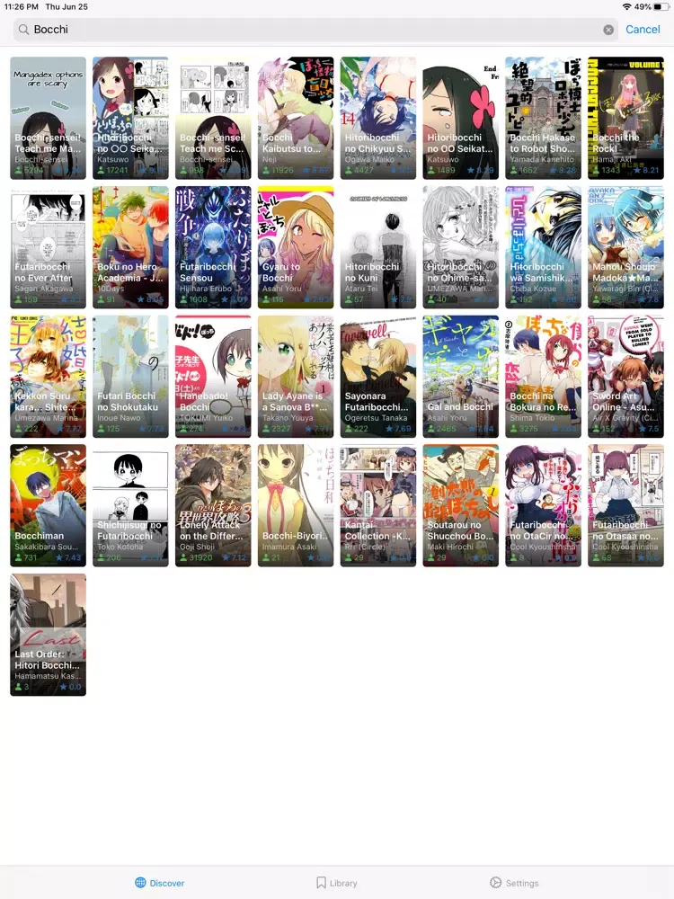 صور Paperback Manga Reader iPad 