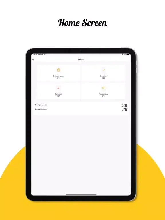 Vinact - Restaurant POS Admin iPad  스크린샷