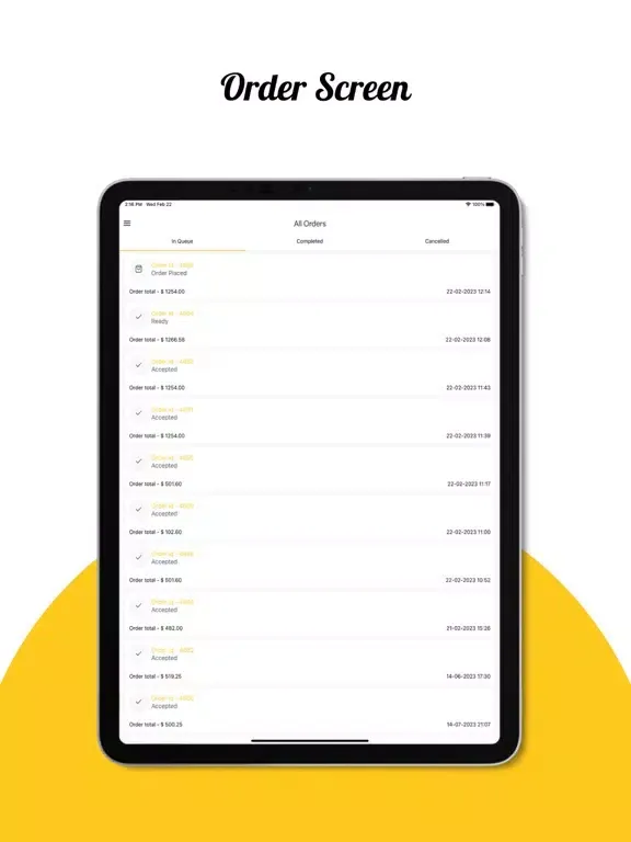 Vinact - Restaurant POS Admin iPad  스크린샷