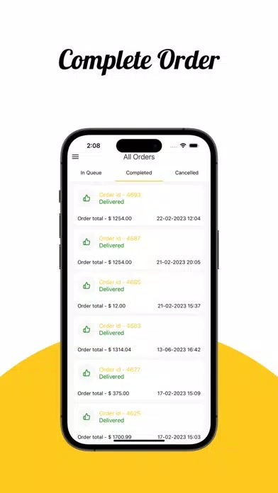 Zrzuty ekranu Vinact - Restaurant POS Admin