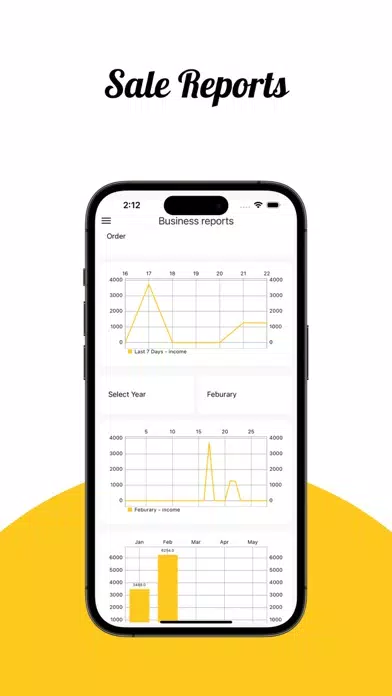 Zrzuty ekranu Vinact - Restaurant POS Admin