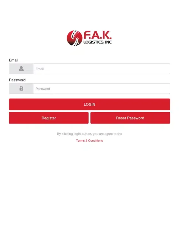 Captures d'écran de FAK Track and Trace iPad 