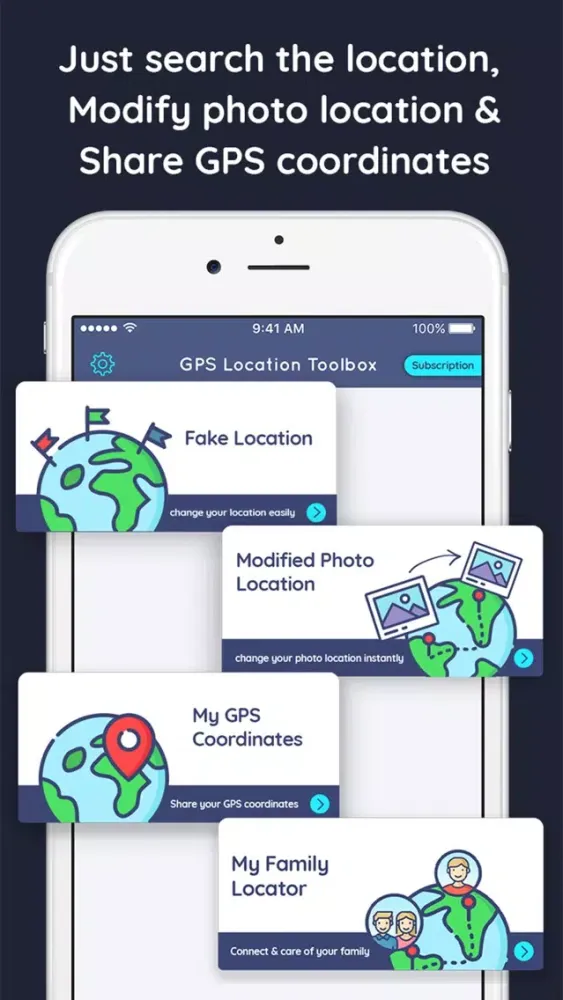 Fake GPS Location -for iPhone Screenshots