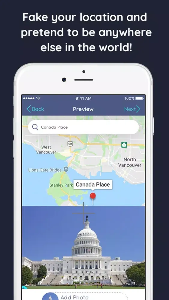 Fake GPS Location -for iPhone Screenshots
