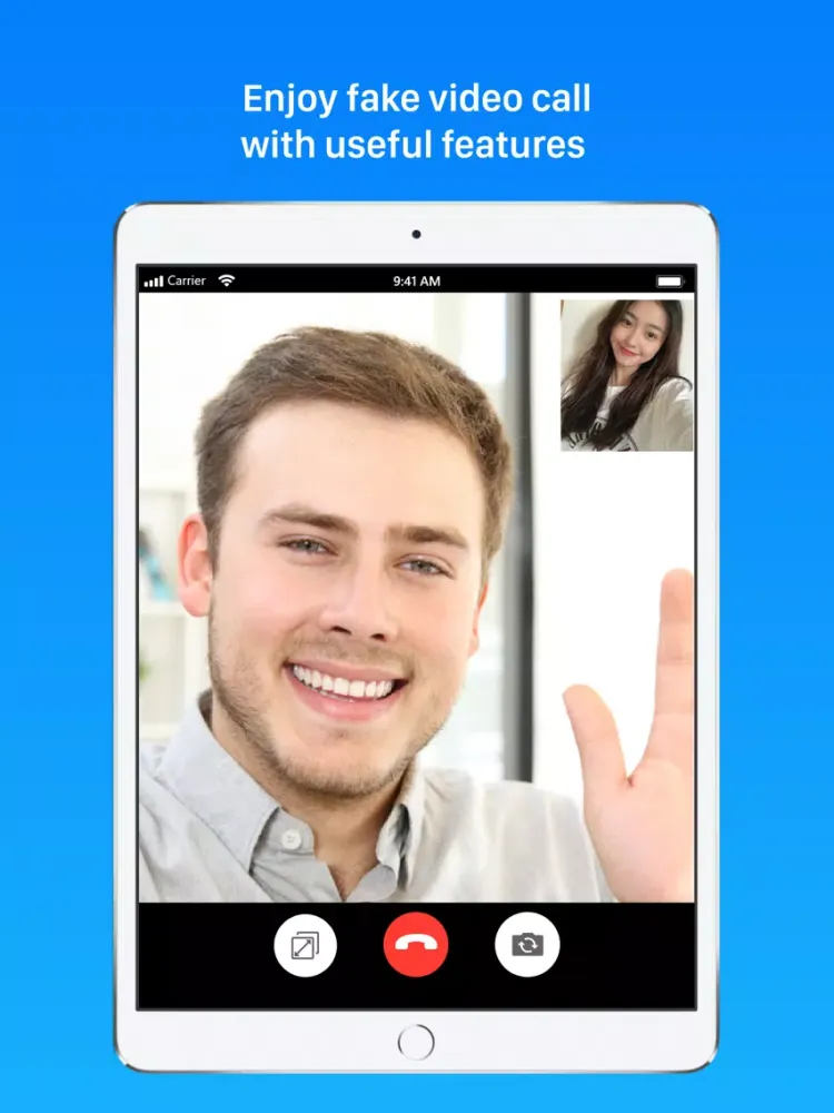 Prank Call : Fake Call & Video iPad  Screenshots