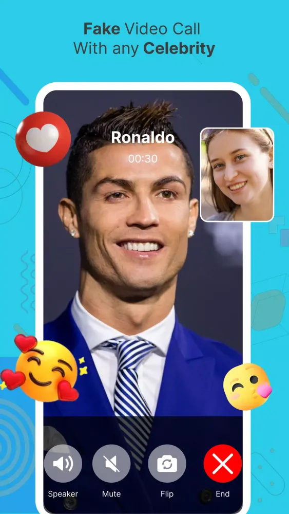 Screenshot di Fake call: Prank call & chat