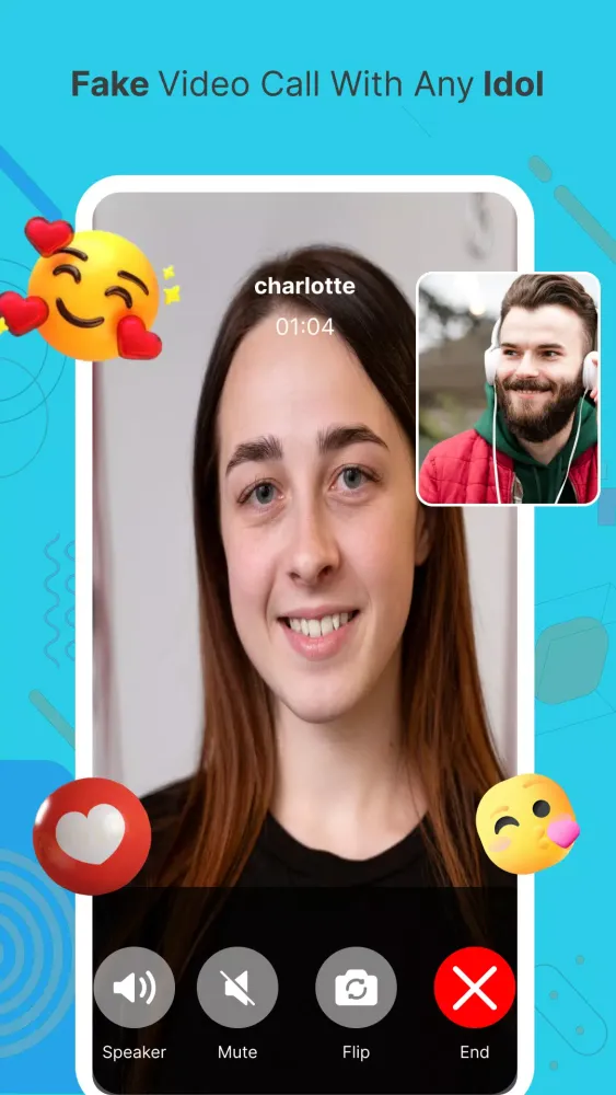 Screenshot di Fake call: Prank call & chat