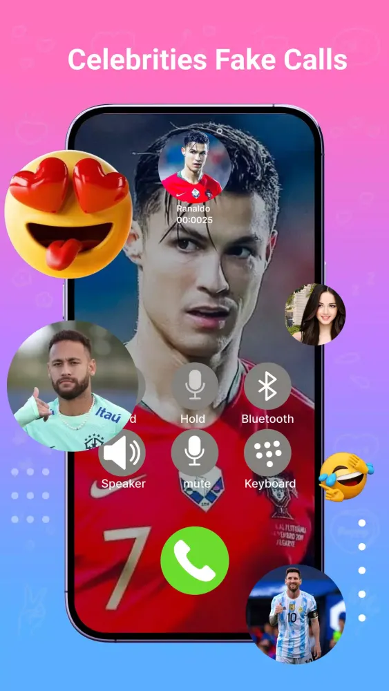 Prank call: Fake video call Screenshots