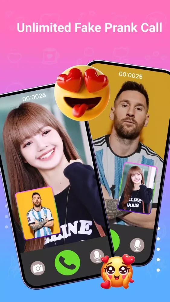 Prank call: Fake video call Screenshots