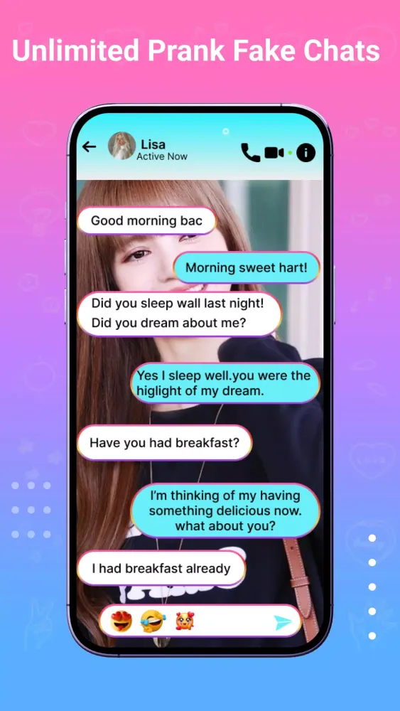 Prank call: Fake video call Screenshots