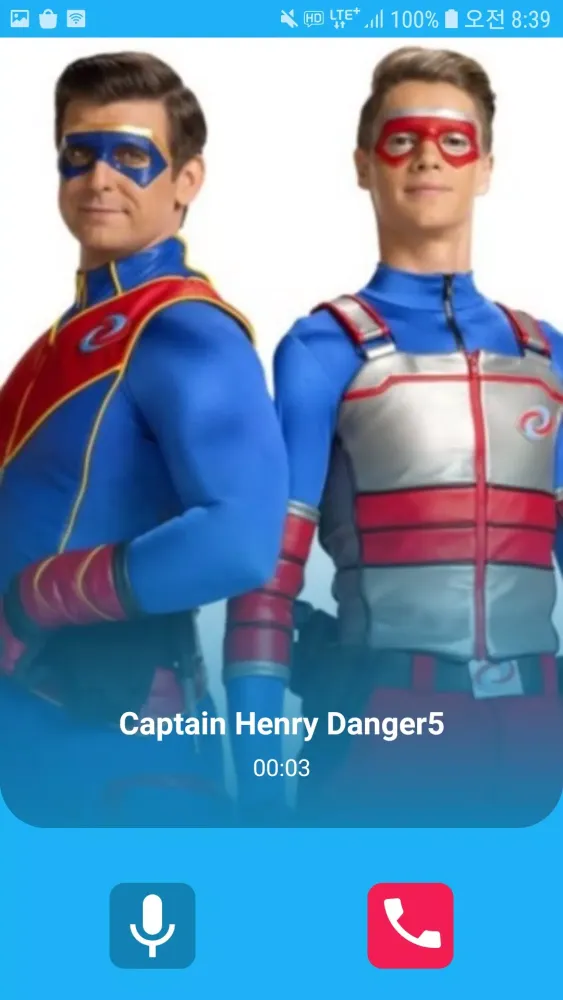 Captain Henry Fake Call & Chat স্ক্রিনশট