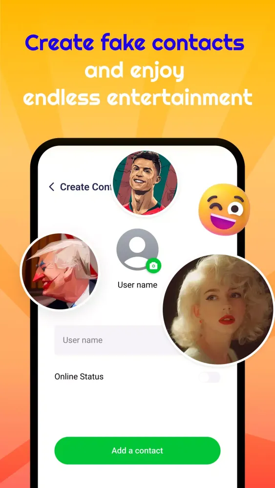 Fake Call Chat Whts caller Screenshots
