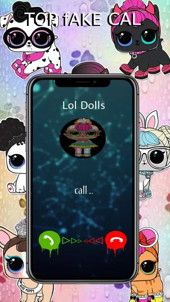 fake call Cute Surprise Lol Dolls fans prank Screenshots