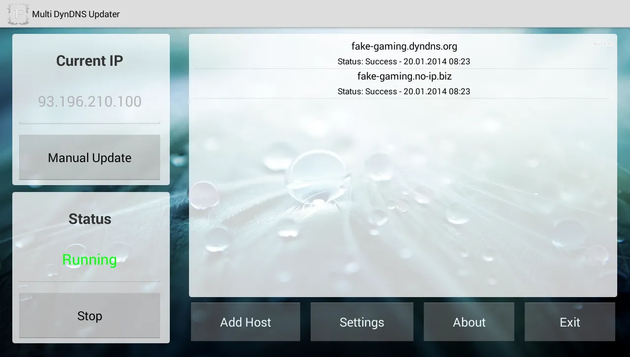 Multi DynDNS Updater Free Screenshots