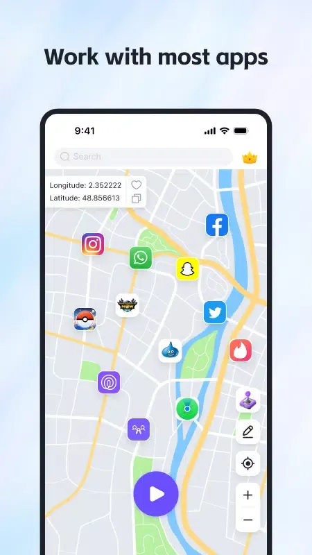 FakeGPS Go Screenshots